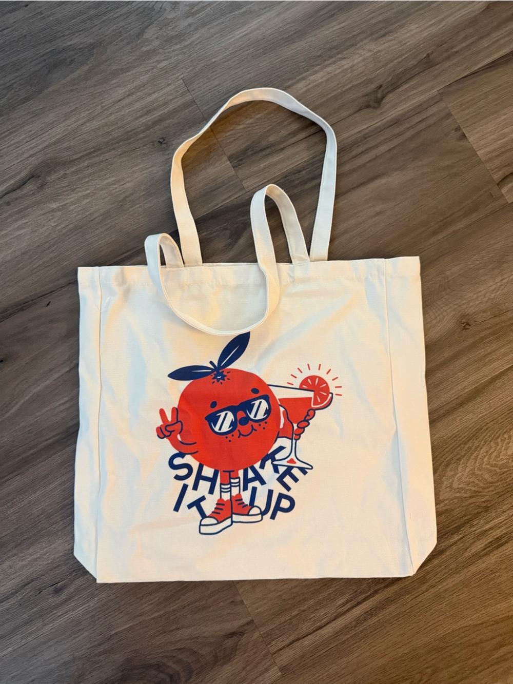 NEW Cointreau “Shake It Up” Reusable Tote Bag Cocktail Graphic